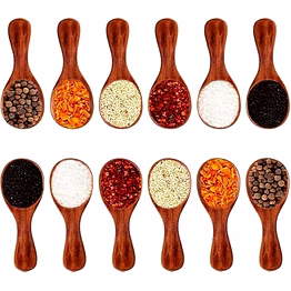 wooden spices small spoon