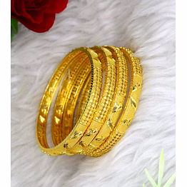 dhruvi export international gold plated bangles