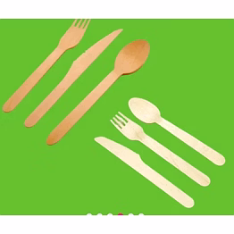 biodegradable cutlery spoon fork knife wooden, edible & pla cutlery 11cms disposable wooden spoon .