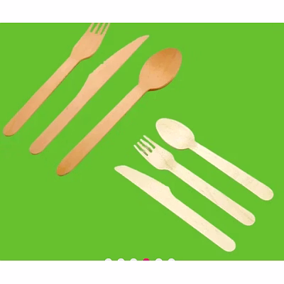 biodegradable cutlery spoon fork knife wooden, edible & pla cutlery 11cms disposable wooden spoon .