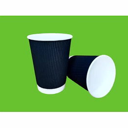 black ripple glass 250 ml , 350 ml
