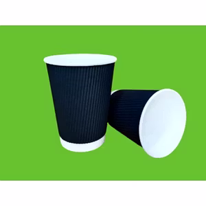 Black Ripple Glass 250 ml , 350 ml