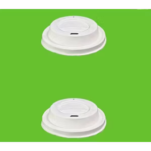 Paper Cup Lid (Without Straw Cut & Straw cut) 250 ml , 350 ml