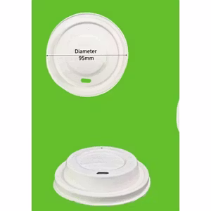 Bagasse Cup  Lid 250 ml , 350 ml
