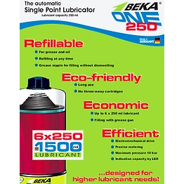 BEKA Single Point Lubricator