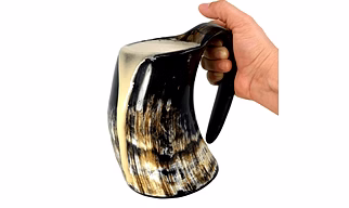 Viking Drinking Horn Mug Thor Horn Tankard Drinking Horn Beer Mug Ale Horn