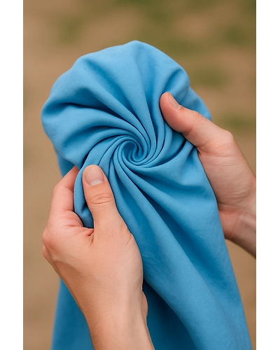 Cotton Blended lycra fabric-1