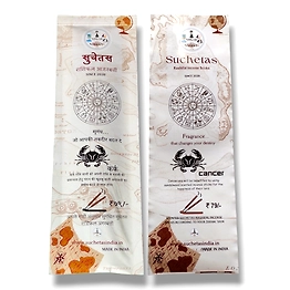 SUCHETAS INDIA Rashifal Agarbatti - 50 Gms Pouch