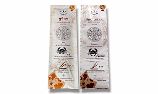 SUCHETAS INDIA Rashifal Agarbatti - 50 Gms Pouch