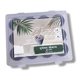 Suchetas Saubhagya Dhoop Mini Cup - Guggul - 12 nos Box (Sambrani Cup)
