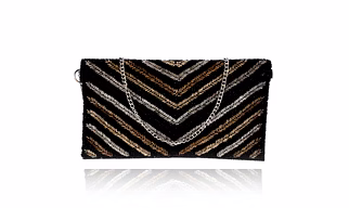 Embroidered Clutch Purse