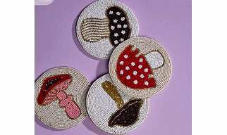 Embroidered Coasters