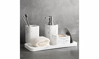 Luxury Marble Bathroom Set – Handcrafted Elegance