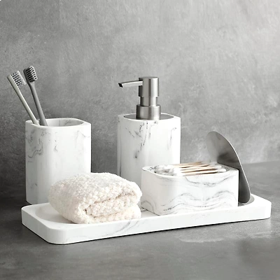 Luxury Marble Bathroom Set – Handcrafted Elegance