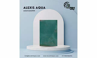 Alexis Aqua 600 x 1200 MM Porcelain Tiles (Vitrified Tiles)