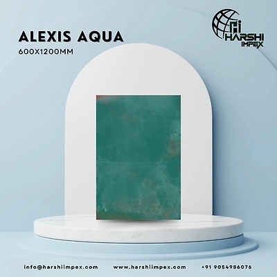 Alexis Aqua 600 x 1200 MM Porcelain Tiles (Vitrified Tiles)
