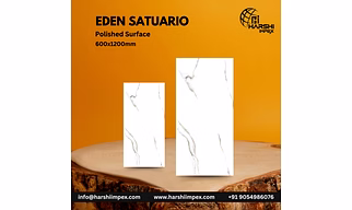 Eden Satuario 600 x 1200 MM Porcelain Tiles (Vitrified Tiles)