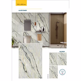 alice daisy 1200 x 1800 mm glossy vitrified tiles
