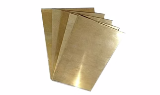 Globix Rectangular Brass Sheet