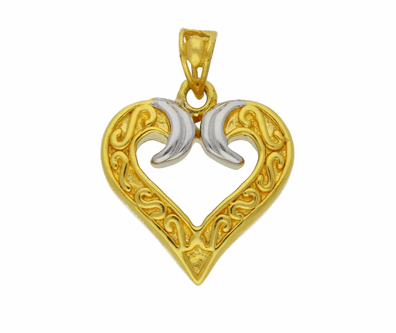 Gold Pendant set image 1