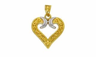 Gold Pendant set