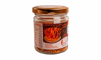 CordyMil 25 gm (Dried Cordyceps militaris fruit bodies - FSSAI Certified 100% Pure & Authentic)
