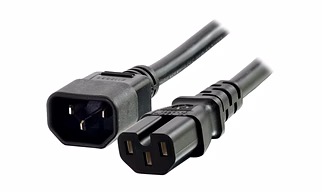 thelegacyindia.in C14 to C15 Power Cable 14 AWG 2.0 Sqmm Pure Copper 1.8 Meters, 16amps/250V (Original for Servers) 3 Years Warranty