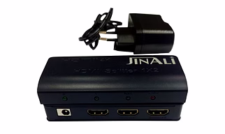 JINALI 4K HDMI SPLITTER 1X2 ALUMINIUM BODY 1 YEAR WARRANTY