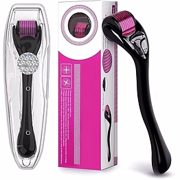 high-quality derma roller – 540 titanium microneedles, 1.5mm for anti-aging