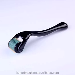premium 1.5mm derma roller for skin rejuvenation with crystal case