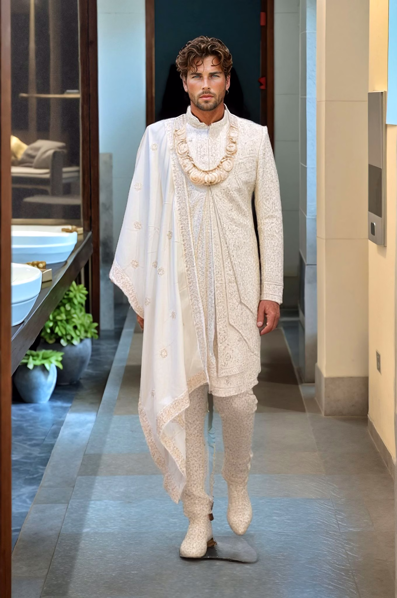 Indo-Western Sherwani image 1