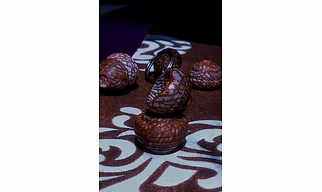 Artisan Betel Nut Sindoor Box – Cultural Heritage Piece