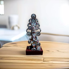 traditional supaari aashirwaad ganesha idol – exquisite betel nut sculpture for puja