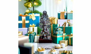 SUPAARI Eco-Friendly Ganesha Aashirwaad Mudra Idol – Handcrafted Spiritual Décor