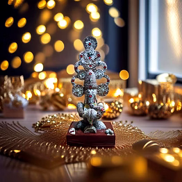 authentic supaari dhol mudra ganesha – premium betel nut idol celebrating joy & music