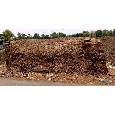 cow dung cake fertilizer