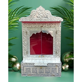 Aluminium Small Pooja Temple - PM12AL