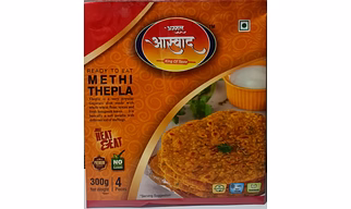 frozen methi thepla  300 gm ( indian flatbread )