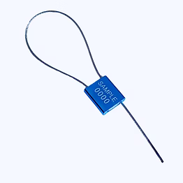 metal cable lock / wire rope seals (cl-106) - aluminium
