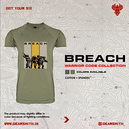 gearsmith rookie t-shirt-breach (leaf green)