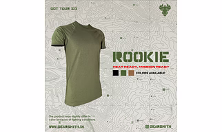 Rookie T-shirt-Plain (Leaf Green)