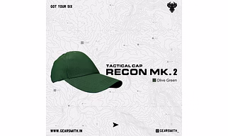 Recon Tactical Cap (Olive Green)