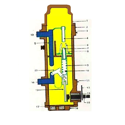 SF6 INTERRUPTER POLE 1250A 11KV-2