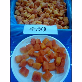 papaya dices | iqf papaya dices – naturally sweet & nutrient-rich, tropical papaya