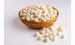 B++ Double Hand Pick Phool Makhana ( Foxnuts - 16mm - 20mm) - 100% Export Quality