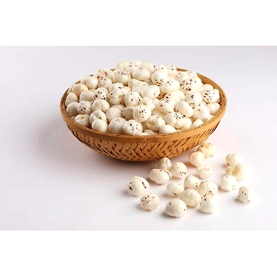 B++ Hand Pick - Phool Makhana ( Foxnuts - 11mm - 16mm) - 100% Export & Import Quality