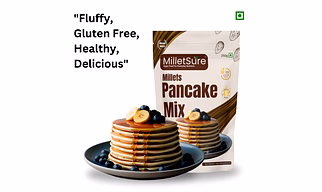 MilletSure Millets Pancake Mix 250Gm Unflavoured