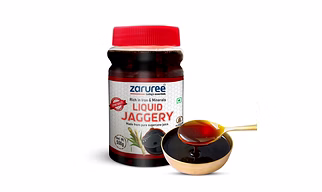 Zaruree Organic Jaggery Liquid 500g | Chemical-Free & Naturally Processed | Pure & Healthy Natural Sweetener