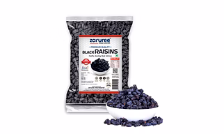 Zaruree Black Premium Raisins 450g | Naturally Processed & Sun-Dried | Sweet, Healthy & Natural Snack