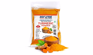 Zaruree Natural Turmeric Powder 100g Pack of 2 | High Curcumin Content | Chemical-Free & Naturally Processed | Pure & Healthy Spice